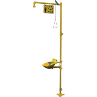 Halo Combination Emergency Shower & Eyewash Station Equipex