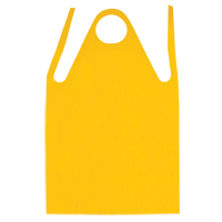 Apron, Polyurethane, 45" L x 35" W, Yellow Equipex