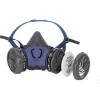 Pre-assembled Paint/Spray Pesticide 7000 Half-Mask Respirator, Elastomer/Thermoplastic, Medium Equipex