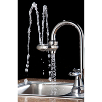 Axion&reg; Eye/Face Wash Station, Sink Mount Installation, Stainless Steel Bowl Equipex