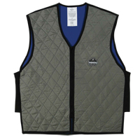 Vestes refroidissantes &agrave; &eacute;vaporation humide Chill-Its 6665, Moyen, Gris Equipex