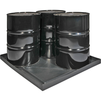 Econo Spill Shells, 51" L x 47" W x 5" H, 36 US gal. Spill Capacity Equipex
