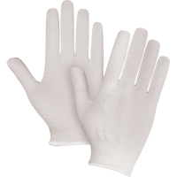 Premium String Knit Gloves, Cotton/Nylon, Small Equipex