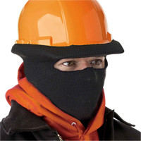 Coiffe extensibles &agrave; enfiler pour casques de s&eacute;curit&eacute;, Taille unique, Noir Equipex