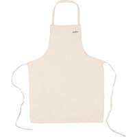 Apron, Cotton, 36" L x 29" W, Natural Equipex
