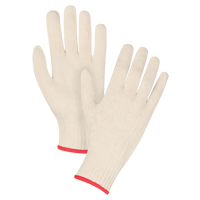 Standard-Duty String Knit Gloves, Poly/Cotton, 7 Gauge, Small Equipex