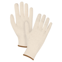 Standard-Duty String Knit Gloves, Poly/Cotton, 7 Gauge, Large Equipex