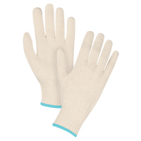 Standard-Duty String Knit Gloves, Poly/Cotton, 7 Gauge, X-Large Equipex
