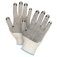 Gants tricot&eacute;s de poids lourd &agrave; deux c&ocirc;t&eacute;s avec pois, Poly/coton, Deux c&ocirc;t&eacute;s, Calibre 7, T-Grand Equipex