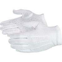 Gants d'inspection &agrave; motif de parade, Coton, 12 Equipex