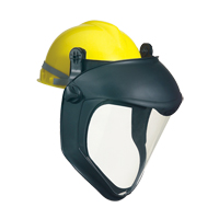 &eacute;cran facial Uvex Bionic avec adaptateur pour casque de s&eacute;curit&eacute;, Polycarbonate Equipex