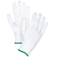 Seamless String Knit Gloves, Polyester, 10 Gauge, Medium Equipex