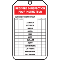 Safety Tags, Cardstock, 3-1/8" W x 5-7/8" H, French Equipex