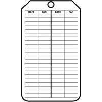 &eacute;tiquettes de s&eacute;curit&eacute; d'inspection et de contr&ocirc;le de l'&eacute;tat de l'&eacute;quipement, Papier cartonn&eacute;, 3-1/8" la x 5-7/8" h, Français Equipex