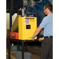 Mini-armoires de s&eacute;curit&eacute; Sure-Grip EX pour produits inflammables, 2 gal., 1 Porte(s), 17" La x 22" h x 8" p Equipex