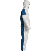 Combinaisons avec capuchon, 4T-Grand, Bleu/Blanc, Tyvek 400 D Equipex