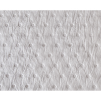 Feuilles absorbantes en fibres fines de premi&egrave;re qualit&eacute;, Huile seulement, 15" x 17", 25 gal. d'absorption Equipex
