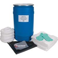 Shop Spill Kit, Oil Only, Drum, 30 US gal. Absorbancy Equipex