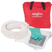 Trousse de lutte contre les d&eacute;versements de premi&egrave;re qualit&eacute;, Huile seulement, Sac, Absorbance de 5 gal. US Equipex