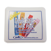 Boisson de r&eacute;hydratation Sqwincher Qwik Stik Kwik Pak Lite, Emballage-portion Equipex