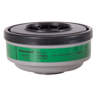 Cartouches pour respirateur s&eacute;rie N de North, Cartouche gaz/vapeur, Ammoniac/M&eacute;thylamine Equipex