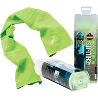 Serviettes de refroidissement 6602 Chill-Its, Lime haute visibilit&eacute; Equipex