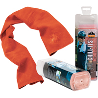 Serviettes de refroidissement 6602 Chill-Its, Orange haute visibilit&eacute; Equipex