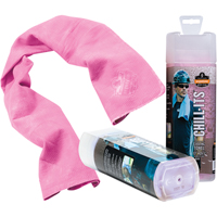Serviettes de refroidissement 6602 Chill-Its, Rose Equipex