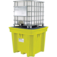 IBC Space-Saver Without Drain, 275 US gal. Spill Capacity, 57" x 57" x 48" Equipex