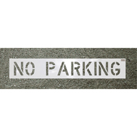 Pochoirs pour parc de stationnement, Pictogramme, 4" x 3" Equipex