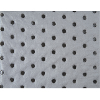 Feuilles absorbantes en fibres fines de calibre industriel, Universel, 15" x 17", 40 gal. d'absorption Equipex