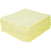 Premium Bonded Sorbent Pads, Hazmat, 15" x 17", 25 gal. Absorbancy Equipex