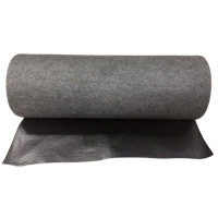 Tapis industriels avec support en poly, 36" la x 50' lo, Lourd Equipex