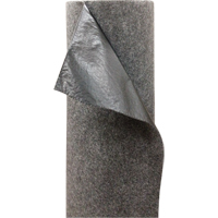Tapis industriels avec support en poly, 36" la x 50' lo, Lourd Equipex