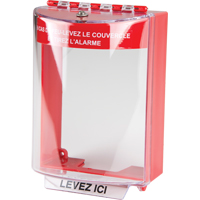 Couvercles pour alertes d'incendie Universal Stopper, En surface Equipex