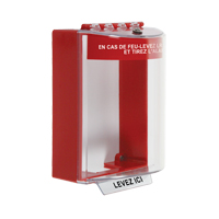 Couvercles pour alertes d'incendie Universal Stopper, En surface Equipex