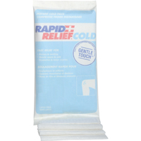 Instant Compress Packs With Self-Adhering Compression Wrap, Cold, Single Use, 6" x 9" Equipex