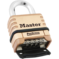 Cadenas &agrave; combinaison ProSeries, Argent, Rev&ecirc;tement en laiton, Largeur de 2-1/4" Equipex
