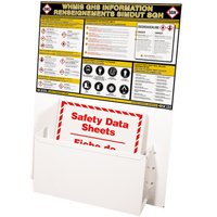 Postes d'information SGH, Anglais & français, Compris reliures Equipex