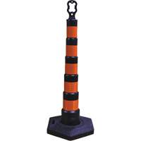 D&eacute;lin&eacute;ateurs de d&eacute;viation Grip N Go, Hauteur 49", Noir Equipex