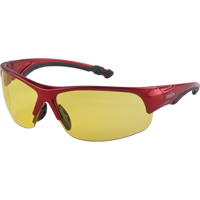 Lunettes de s&eacute;curit&eacute; s&eacute;rie Z1900, Lentille Ambr&eacute;e, Anti-&eacute;gratignures, R&eacute;pond ou surpasse la norme CSA Z94.3 Equipex