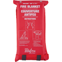 Couverture anti-feu, Fibre de verre, 60"la x 71"lo Equipex