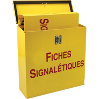 Boîte pour documents de s&eacute;curit&eacute; pour le chantier, Français, Compris reliures Equipex
