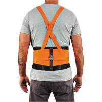 Ceinture de support dorsal haute visibilit&eacute; en &eacute;lasthanne ProFlex 100HV, &eacute;lastique, T-petit Equipex