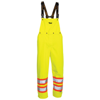 Pantalons 300 deniers Professional Journeyman, Polyester, Petit, Jaune lime haute visibilit&eacute; Equipex