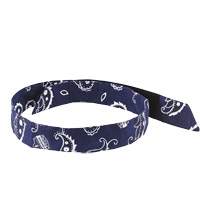 Foulard de refroidissement par &eacute;vaporation Chill-Its 6705, Bleu Equipex
