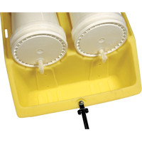 Mini-Racker Mobile Unit, 31" L x 29" W x 15.2" H, 10 US gal. Capacity Equipex
