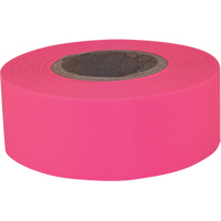 Ruban de signalisation Sub-Zero, 1,2" la x 150' lo, Rose fluorescent Equipex