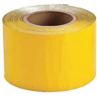 Ruban de marquage temporaire pour la chauss&eacute;e, 4" x 150', Vinyle, Jaune Equipex