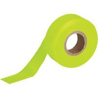 Ruban pour signalisation, 1,188" la x 150' lo, Lime fluorescent Equipex